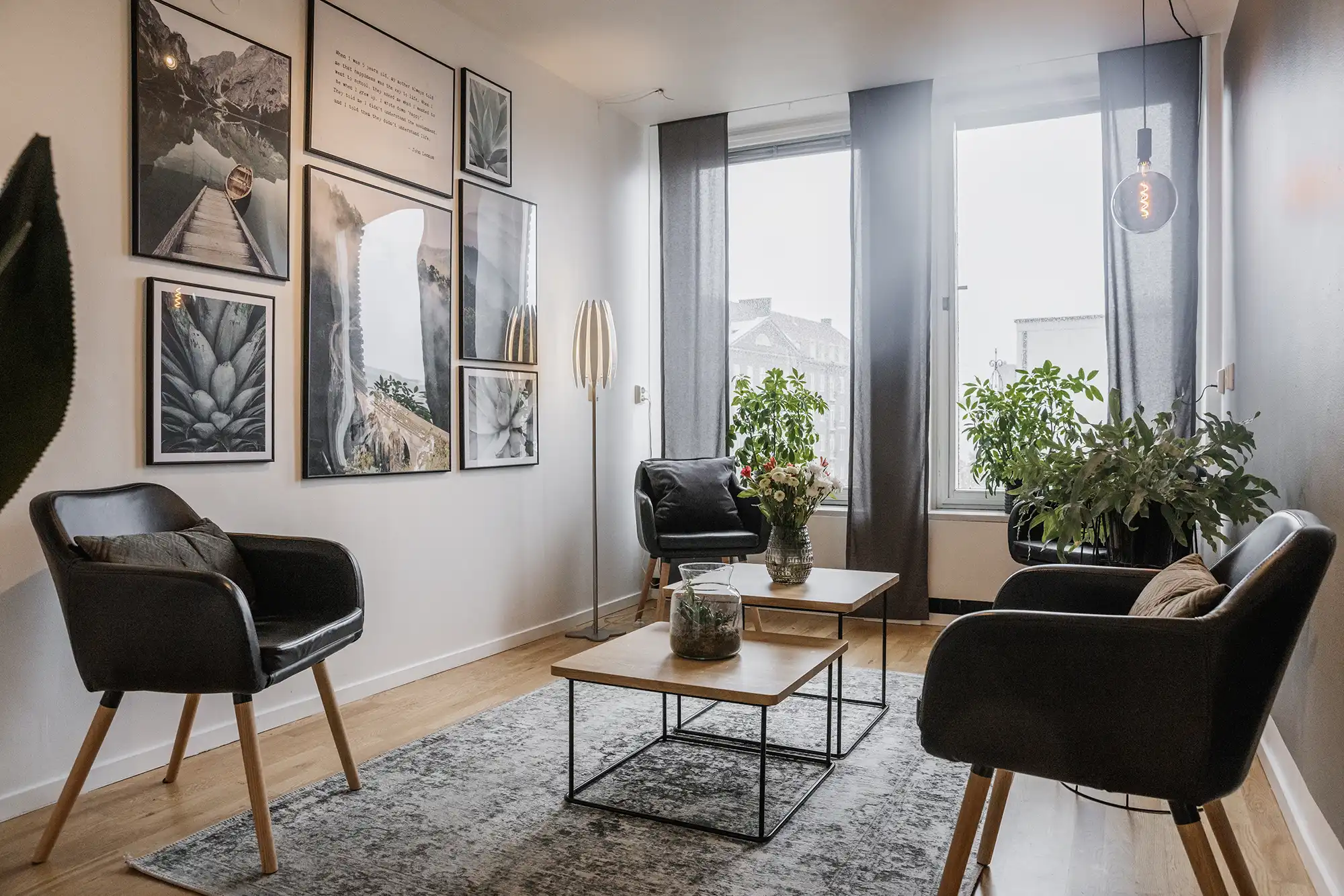 Väntrum hos S:t Jörgen-Tandläkarna i Helsingborg